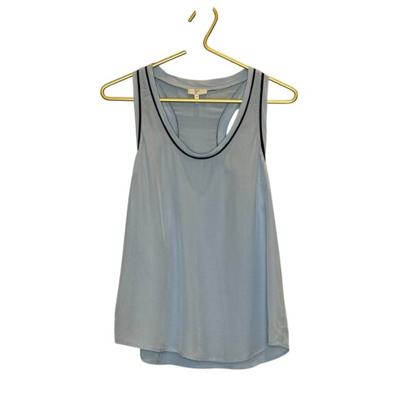 Joie Womens Light Blue Silk Racerback Tank Top XS EXCELLENT CONDITION - Picture 2 of 6